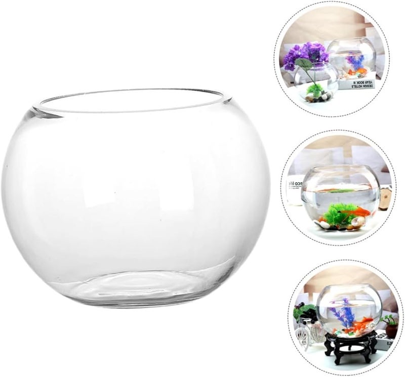 حوض أسماك زينة لطاولة واضحة لحوض أسماك الزينة لبيتا سمكة الذهبية للمنزل المكتب الحديقة - Image 4